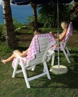 Jana Foxy and Carli wearing micro bikinis and going nude outdoor