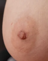 Sexy hairy pussy busty hottie Elza in red bikini