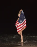 Puffy nipples exciting blonde Gabrielle Bradley has tasty apple ass in bikini