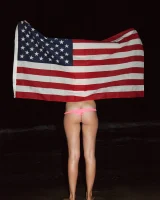 Puffy nipples exciting blonde Gabrielle Bradley has tasty apple ass in bikini