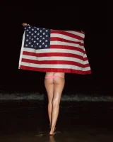 Puffy nipples exciting blonde Gabrielle Bradley has tasty apple ass in bikini