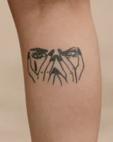 Busty chick Jade Baker is sexy skateboarder in cut tiny jeans shorts and fantastic baby in black bikini on the beach