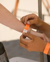 Young beach bikini blonde goddesses Rune Kimele and Bernie Svintis