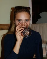 Hottie in a sexy swimsuit Sofia Orlova getting dirty on the beach