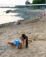 Beach volleyball girls