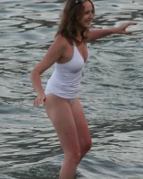 Candid chicks in sexy bikinis