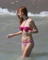 Candid chicks in sexy bikinis