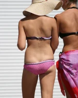 Candid chicks in sexy bikinis