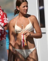 Candid hotties walking in bikinis