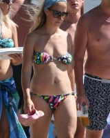 Bikini walking sexy candid girls