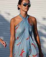 Candid shots of beautiful girls walking in bikini