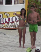 Wonderful candid girls caught in bikini on the beach