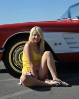 Cycling in skirt, walking in sexy bikini at the beach, dressing in the car