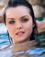 Exciting tasty girlfriends with puffy nipples are in sexy bikinis by the pool