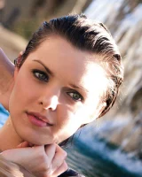 Exciting tasty girlfriends with puffy nipples are in sexy bikinis by the pool