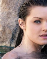 Exciting tasty girlfriends with puffy nipples are in sexy bikinis by the pool