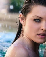 Exciting tasty girlfriends with puffy nipples are in sexy bikinis by the pool